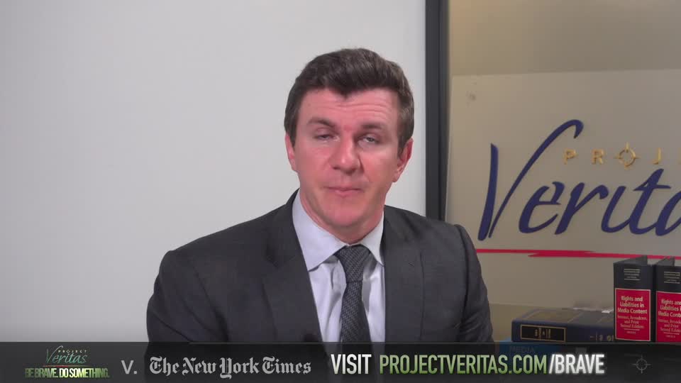 O’Keefe Dissects NYT Inadvertent Error Excuse for Publishing of Veritas Attorney Privileged Docs