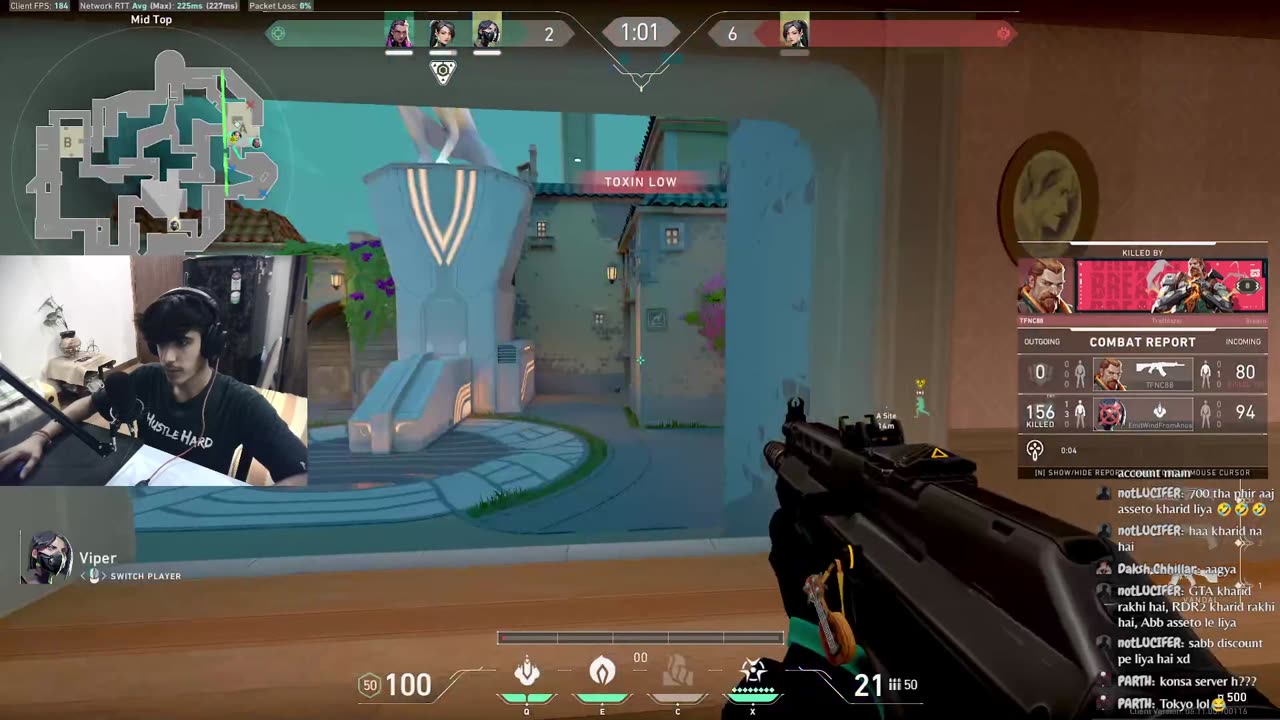 Singapore Server Rank Push let's go || Valorant || First Stream