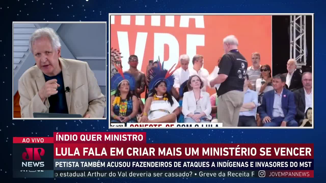 Augusto Nunes: Lula não pode ver um cofre por perto