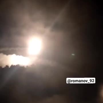 Ukraine War - Launch of missiles OTRK "Iskander-K"