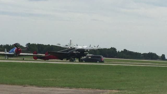 B-29 Superfortress take off