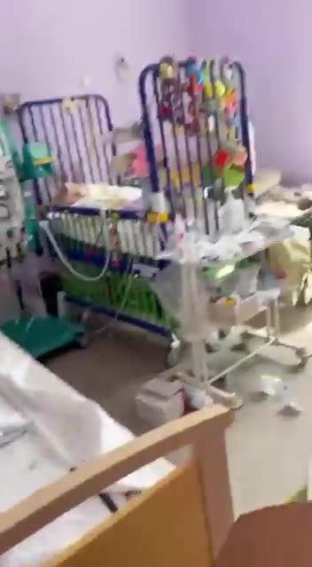 Russia just bombed a children’s hospital in Kyiv.