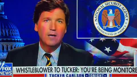 Tucker Carlson talks about NSA spying on him