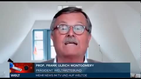 Weltärztebund Präsident Montgomery bei WELT zur Impstoffentwicklung