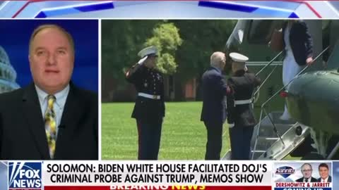 John Solomon reports: Biden‘s White House Facilitated DOJs Criminal Probe Against Trump Memos Show.