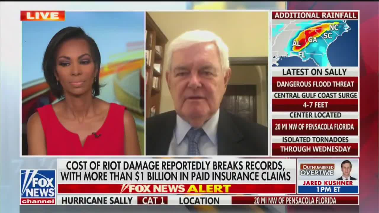 Fox News hosts chide Newt Gingrich for talking about George Soros