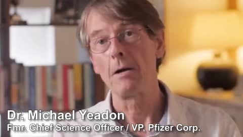 Fmr. Pfizer VP / Chief Science Officer - "There's no possible benign interpretation of this.