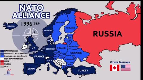 How NATO pushed Russia from 1949 until today