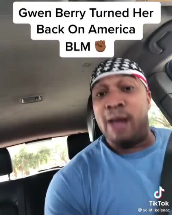 Gwen Berry is a SPINELESS TRAITOR! Turning Her Back On America