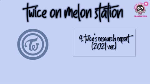 Twice on Melon Station 211112, pt 4 (courtesy of twice_trans)