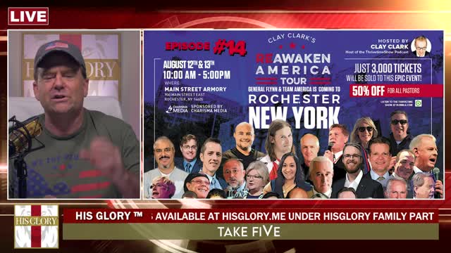 His Glory Presents: Take FiVe News and Updates