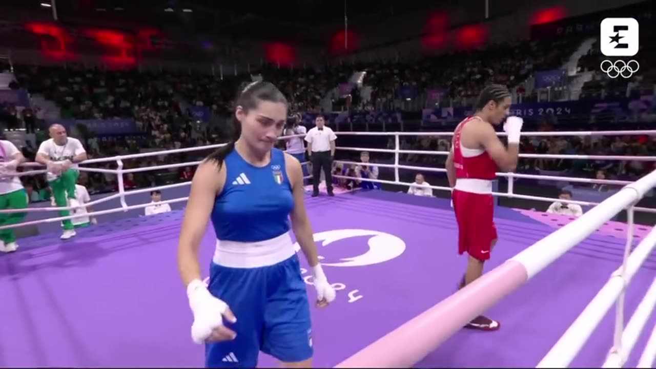 Algerian man cheated boxing title from Italian woman in Olympics