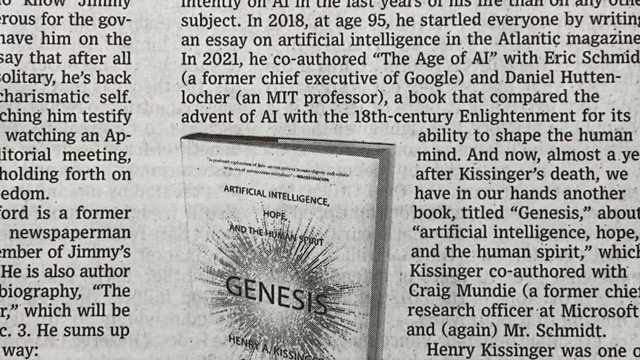 #VirtualUniversity : #wordsofwisdom in #newbook & #reviews of #Genesis of #AI