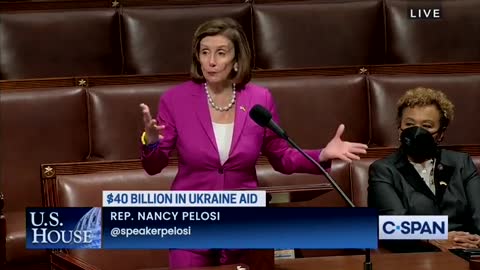 ‘When I Was Hungry, You Fed Me’: Pelosi Quotes Bible to Justify $40B Military Aid Package to Ukraine