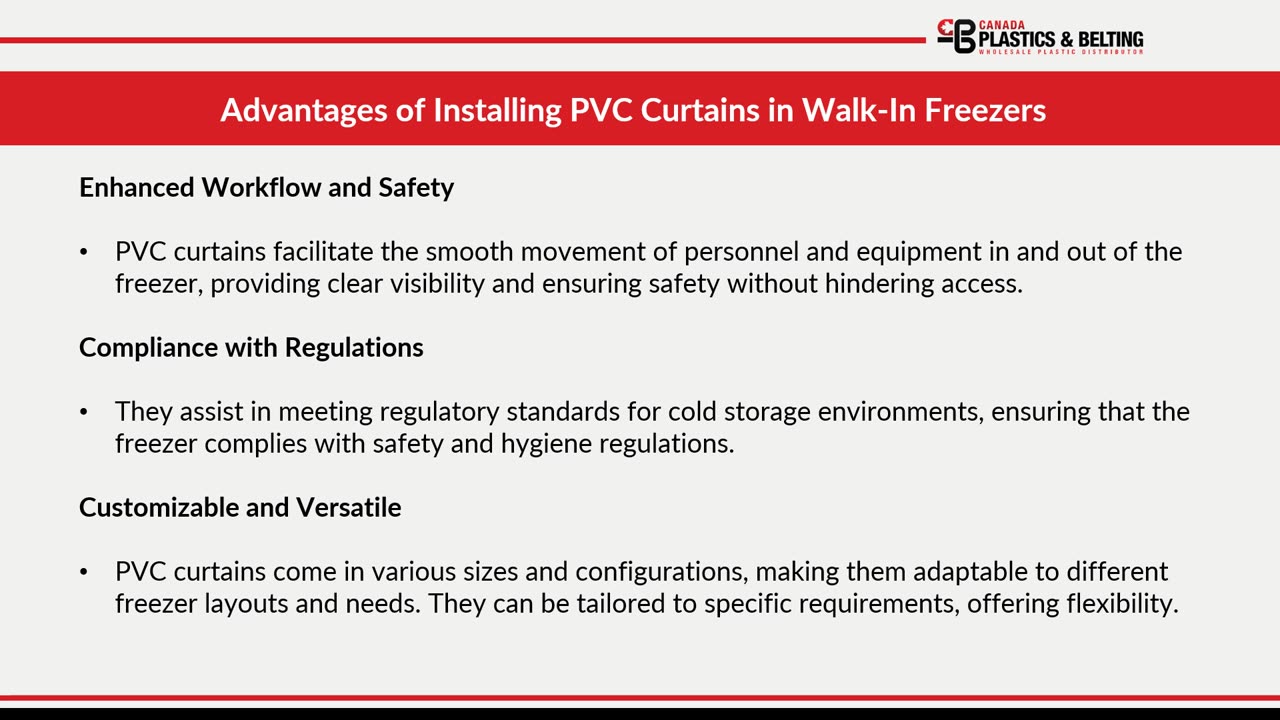 Cold Storage Efficiency: The Role of PVC Curtains in Freezers