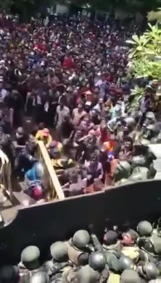 The revolution in Sri Lanka continues