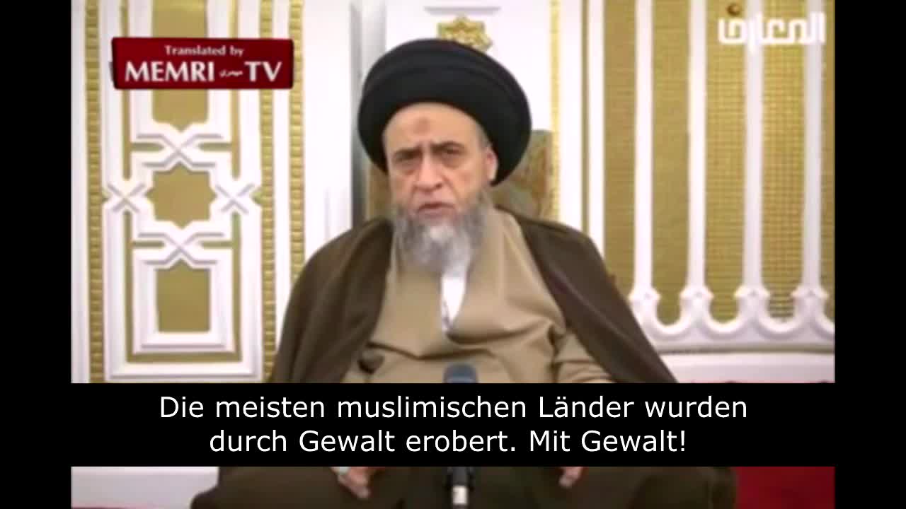 Kurden, Türken, Perser, Ägypter wurden gewaltsam mit dem Schwert islamisiert!