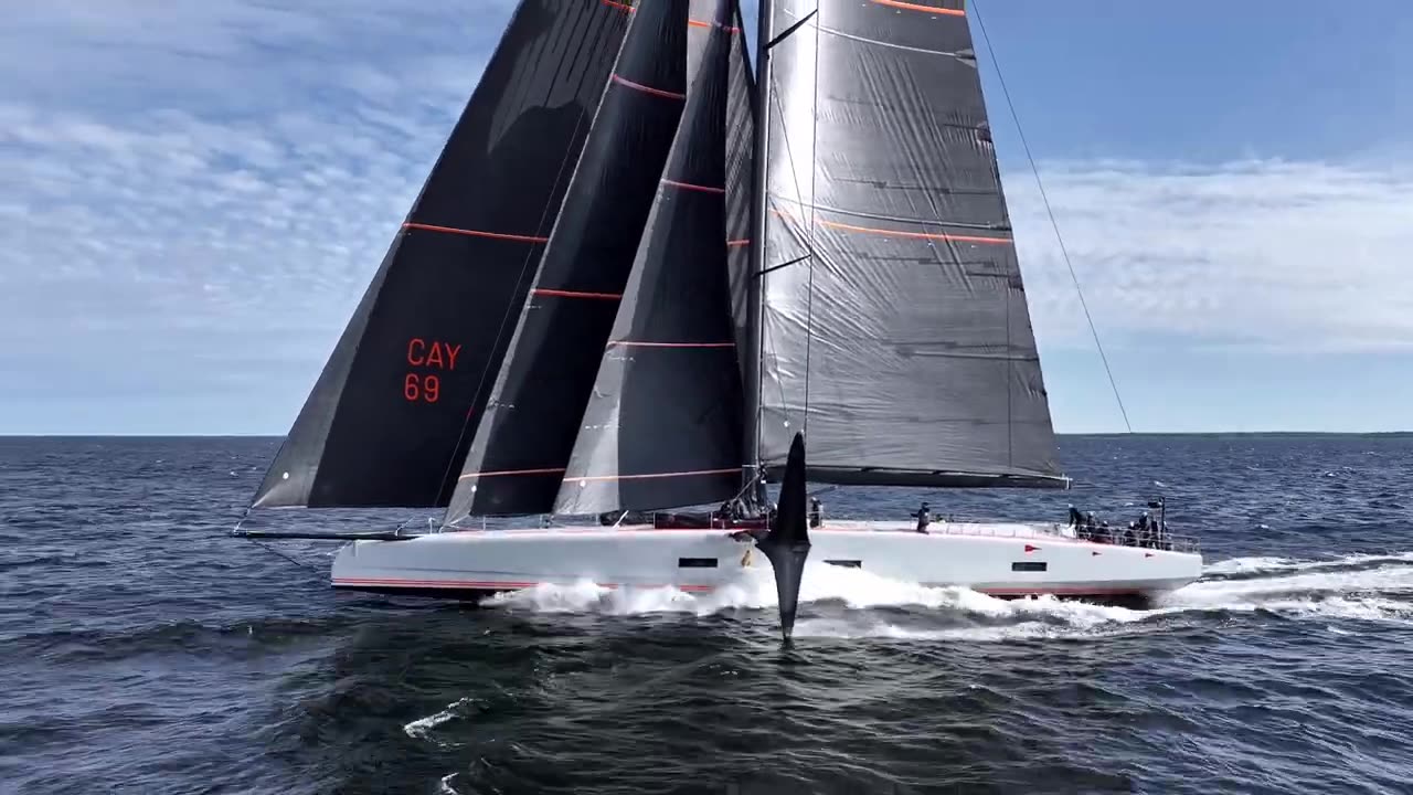 Baltic 111 Raven Sailing in Finland