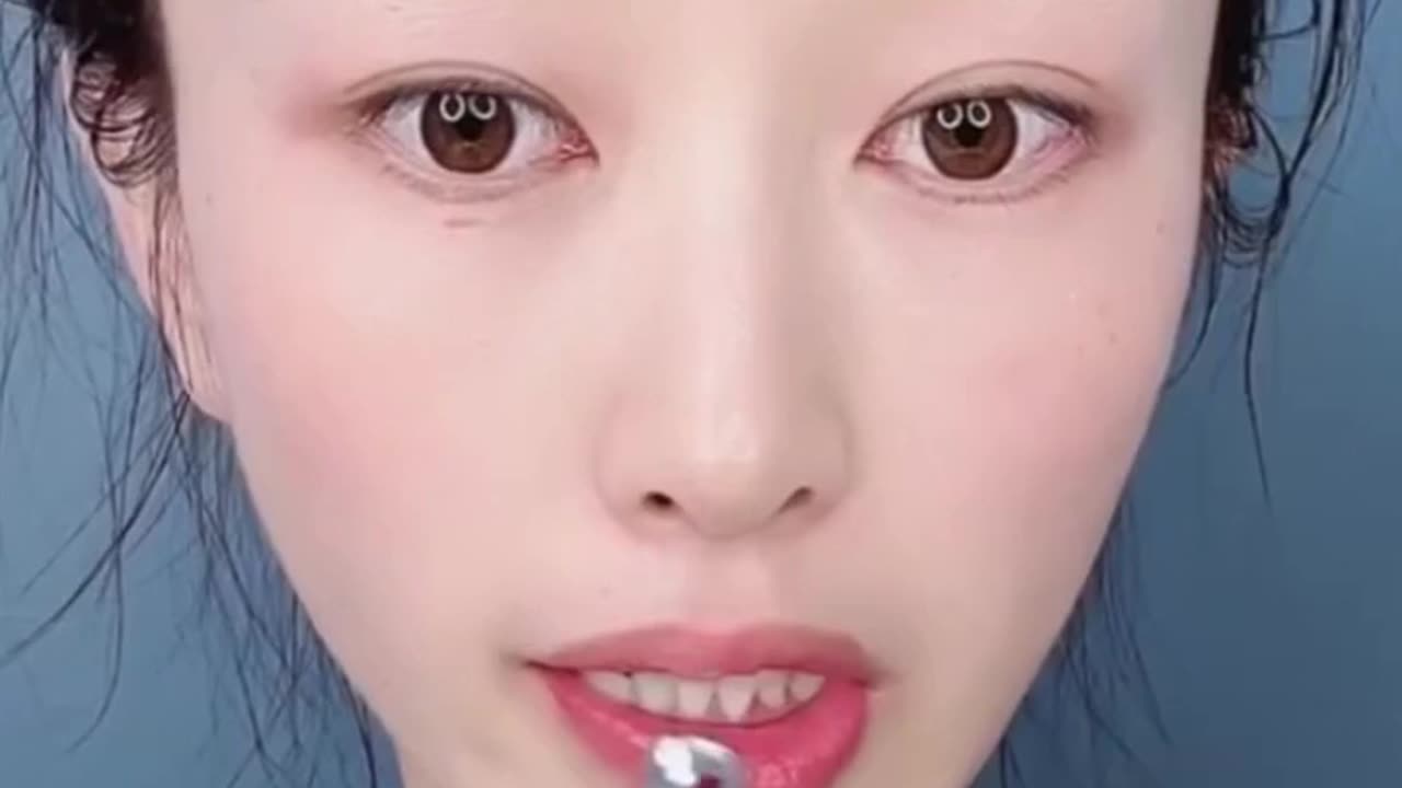 ASMR makeup skincare show #Shorts