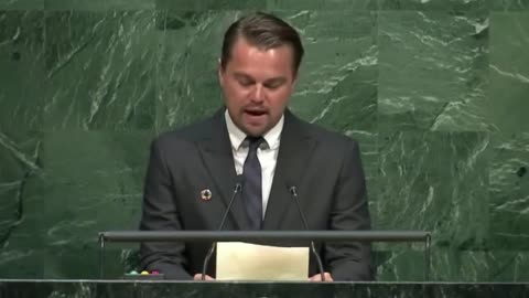 Leonardo's UN Climate Change Speech: Earth's last Best Hope