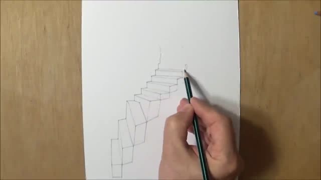 Outline The Shadow Between The Steps