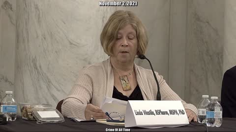 Sen. Ron Johnson- EXPERT PANEL COVID VACCINE Dr. Linda Wastila