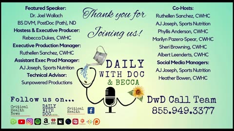 Pharmacist Ben Fuchs - Autoimmune Conditions, Skin and the Gut - Daily with Doc & Becca 10/27/23