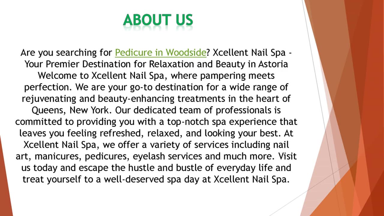 Are you searching for Pedicure in Woodside?