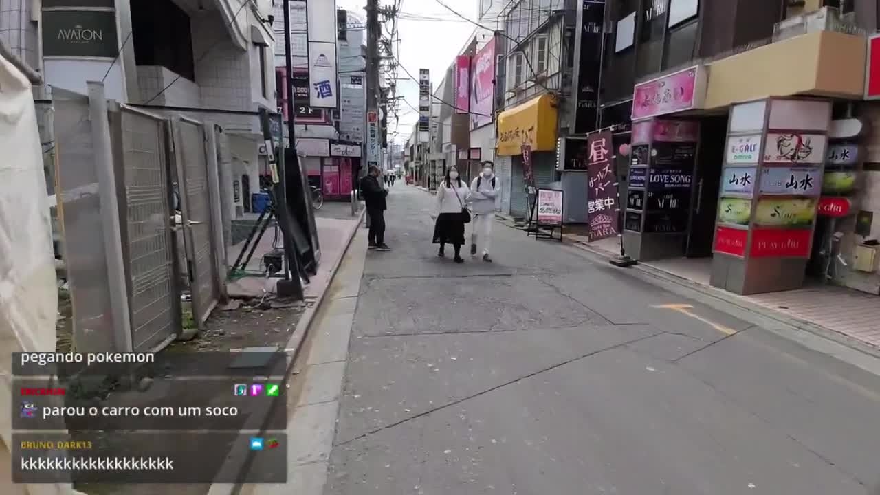 WALKING THROUGH JAPAN AT EARLY MORNING