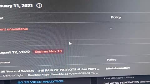 Rob Mercury another YouTube Strike