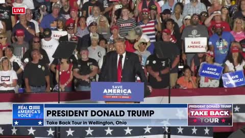 President Trump closes out his first rally in the #TakeBackTour