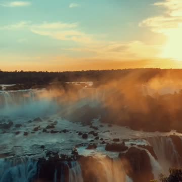 Waterfall With Bird Sound Scotland