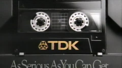 1990 - TDK Audio Cassette Tape (Two Classic Ads)