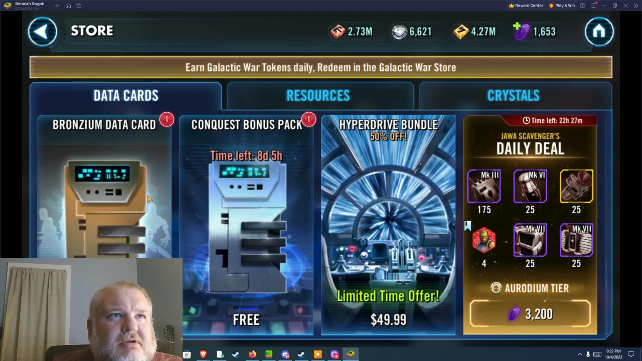 Star Wars Galaxy of Heroes F2P Day 160