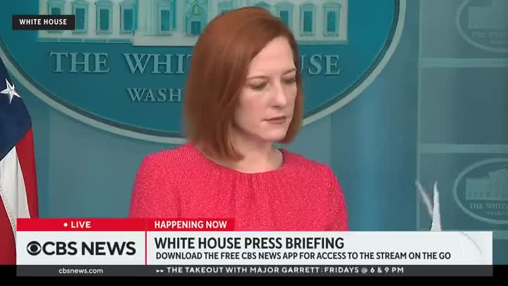 Psaki says If you are a parent, a teacher, a student living in a state where masking is no longer recommended, you should still follow the CDC guidelines