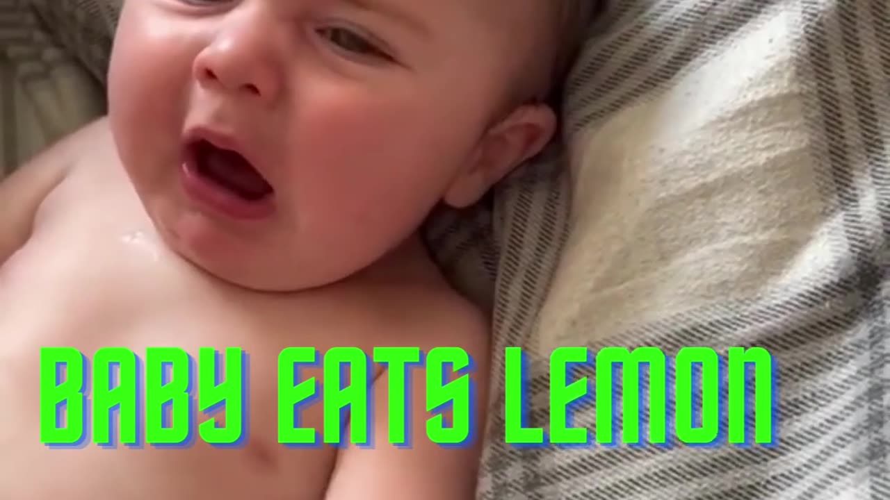 The Adorable Expressions of Babies When Fed Lemon