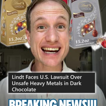 Lindt Sued Over Heavy Metals