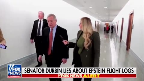 REPORTER: “Why won’t you subpoena Jeffrey Epstein’s flight logs?” His answer is insane