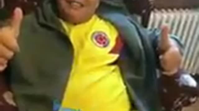 Con un video y la camiseta de la Selección, Diego Maradona apoya a Colombia