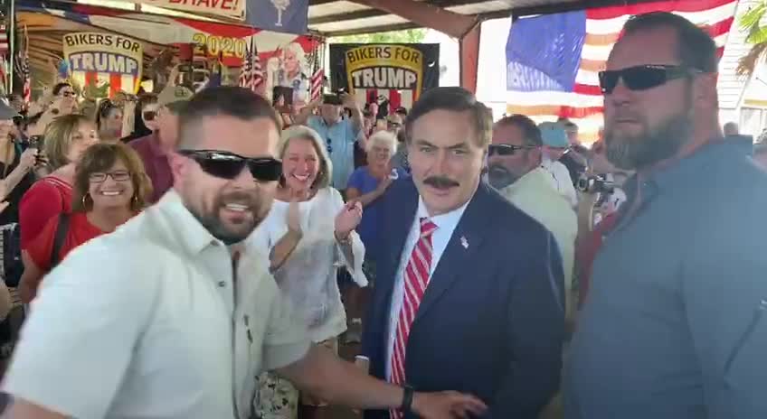 BIKERS FOR TRUMP- WIN WITH LIN - MIKE LINDELL RALLY - SOUTH CAROLINA (LIN WOOD) SUNDAY MAY 9, 2021