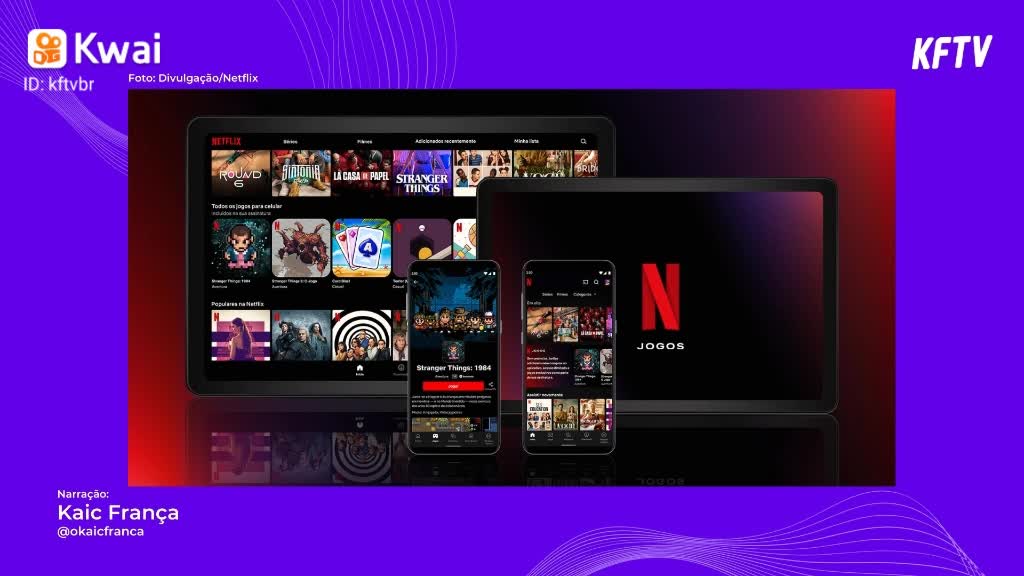 Netflix lança jogos na plataforma