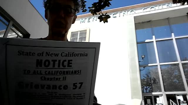 New California State Mendocino Co.Chapter 2 Grievance 57, 2021-05-25