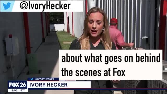 BREAKING: TV Reporter @IvoryHecker SUSPENDED