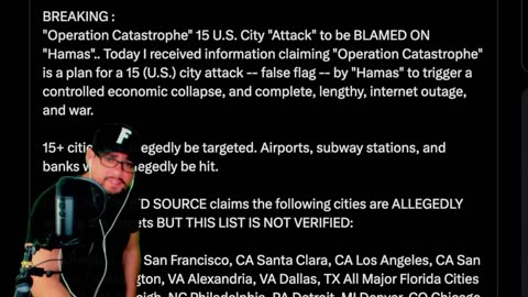 MAJOR ALERT‼️ 15 CITIES - FLYERS DROPPED! - DEFCON!! - Grand Supreme News