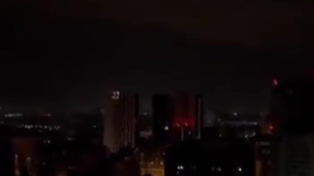 The sound of fighting reportedly in Kyiv tonight.