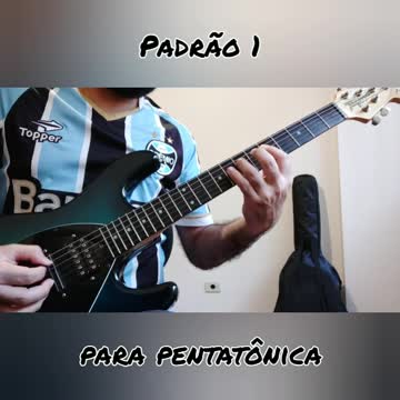 Exercícios para pentatônica - Padrão 1