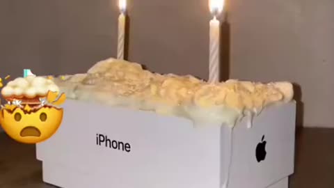 An iphone cake