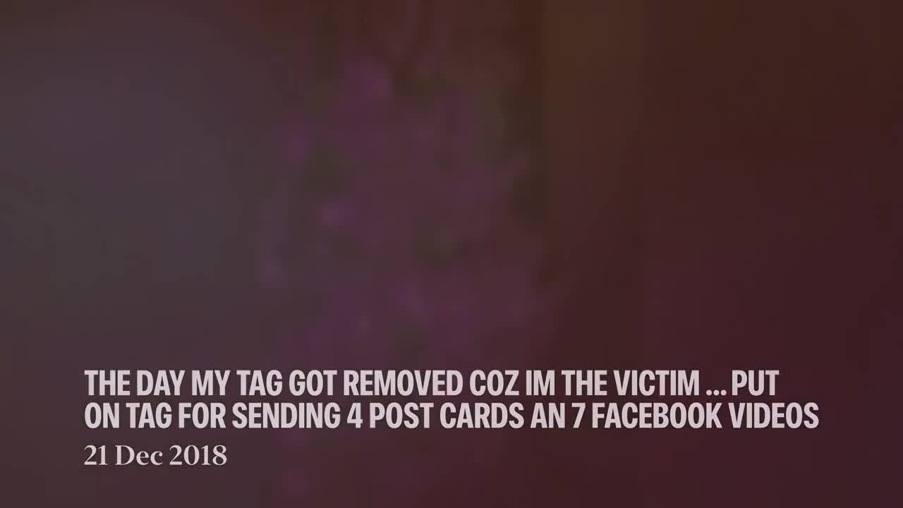 Tinky put on Tag for speaking up about Child Abuse !!!! State Terrorism