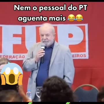 ELEIÇÕES 2022: LULA FICA VÁCUO EM DISCURSO DIRECIONADO AOS PETISTAS.