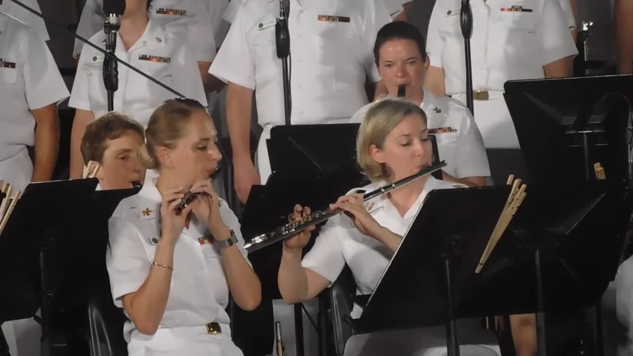 U.S. Navy Band "Concert On the Avenue" August 2, 2022 Armed Forces Medley